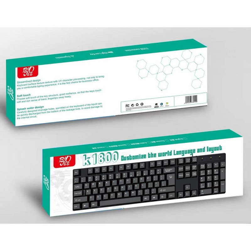 Office Keyboard Manufacturer - BIOJEE K1800 Economical