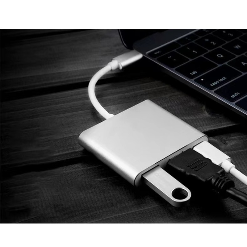 Adapter Factory - Type c 3in1 Adapter to USB