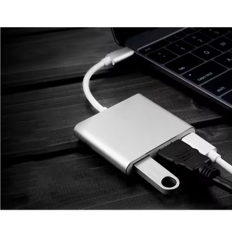 Adapter Factory - Type c 3in1 Adapter to USB