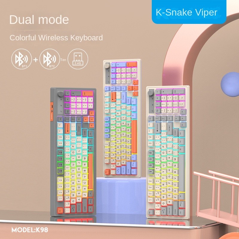 Wireless Keyboard Manufacturer - 2.4G BT Dual-mode