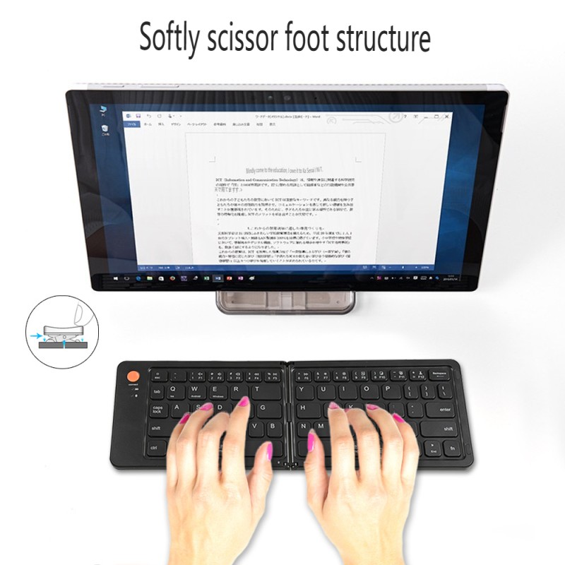 Foldable Keyboard Manufacturer - Portable Rechargeable