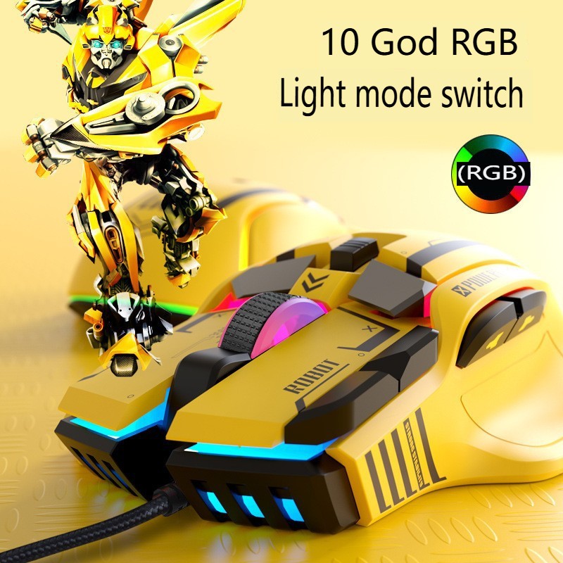 Gaming Mouse Factory - Wholesale G6 Programmable RGB