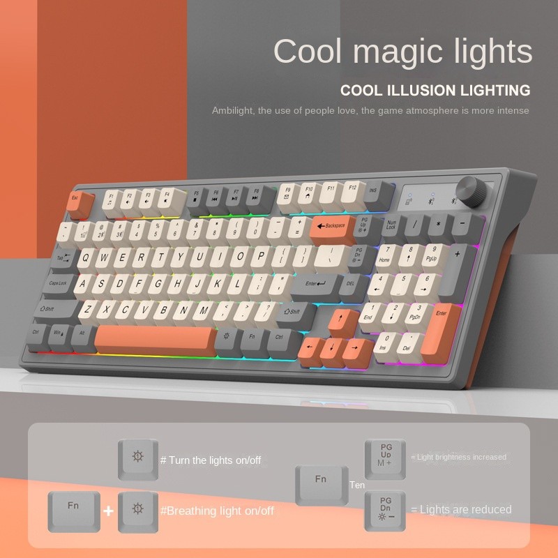 Wireless Keyboard Manufacturer - 2.4G BT Dual-mode