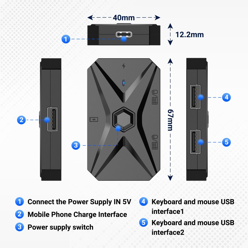 Mobile Adapter Factory - Gamwing M1 Pro Mobile