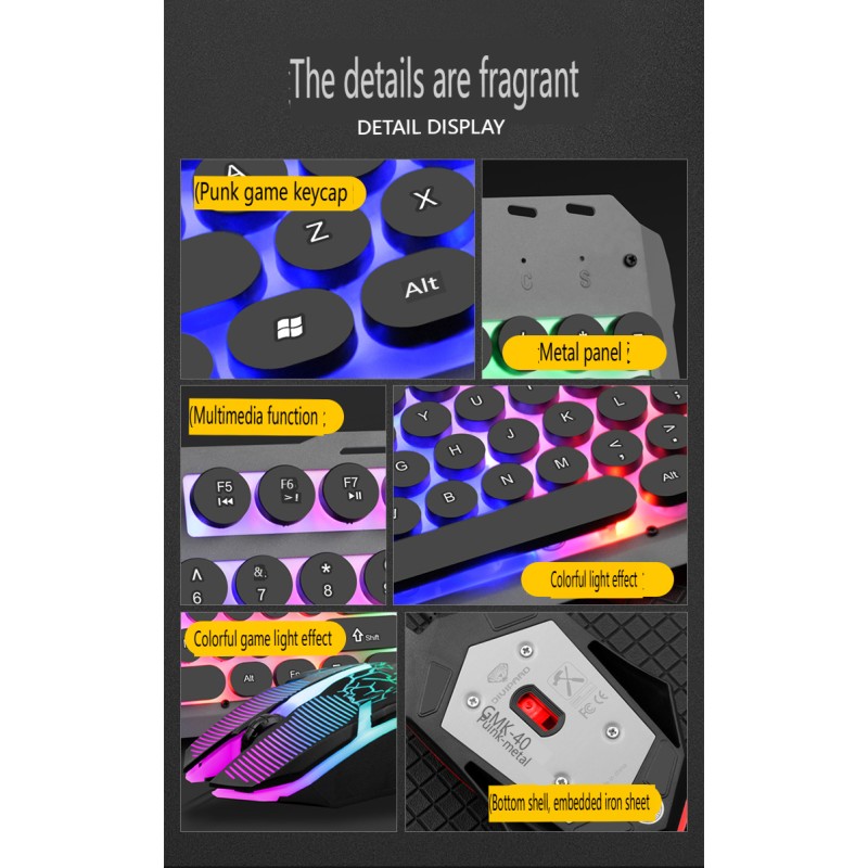 Gaming Combo Supplier - Emperor Leopard GK40