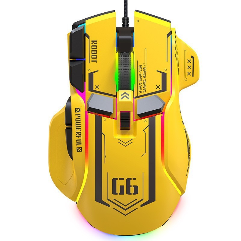 Gaming Mouse Factory - Wholesale G6 Programmable RGB