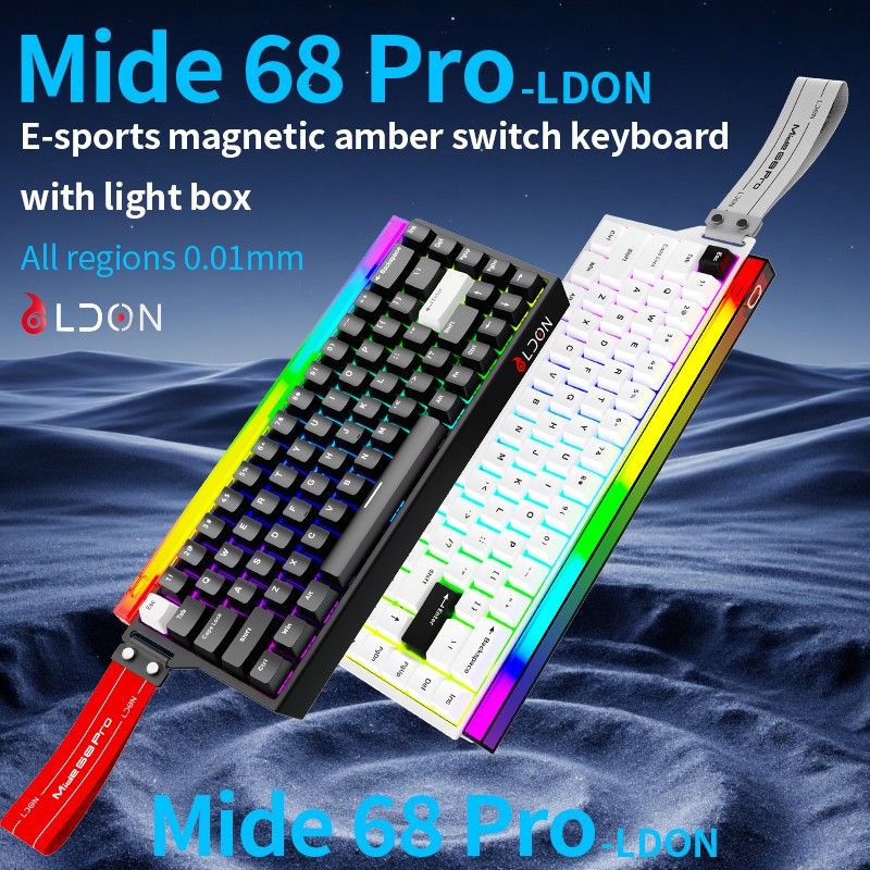 Gaming Keyboard Manufacturer - LDON 68PRO 8KHz Magnetic PBT
