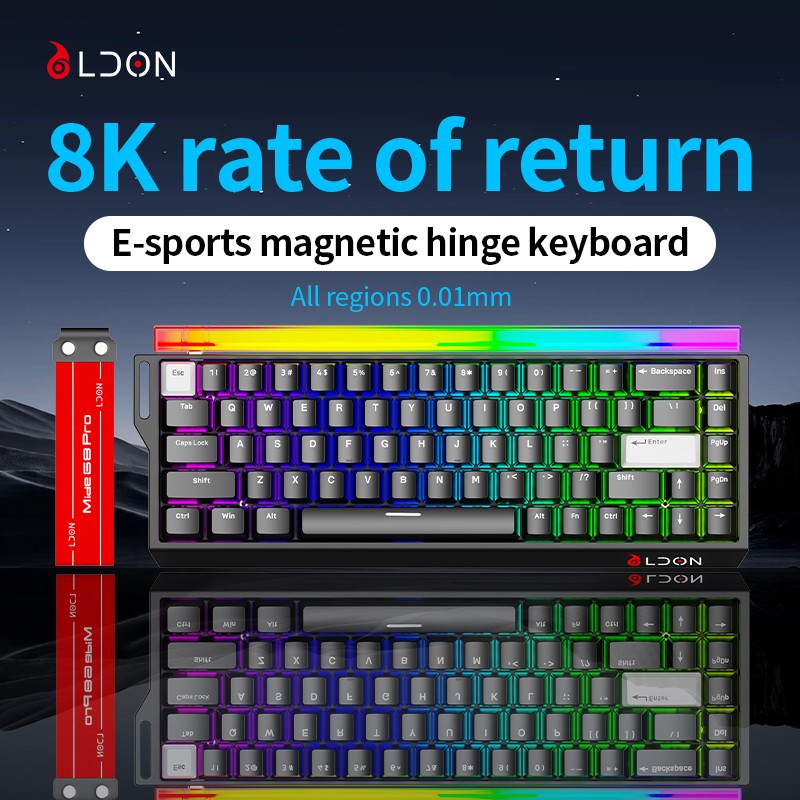 Gaming Keyboard Manufacturer - LDON 68pro 8000Hz Magnetic