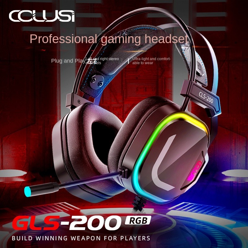 Gaming Headset Factory - CLS 200 Wholesale RGB Backlit