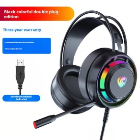 Gaming Headset Factory - 7.1 RGB Wired Noise Cancelling