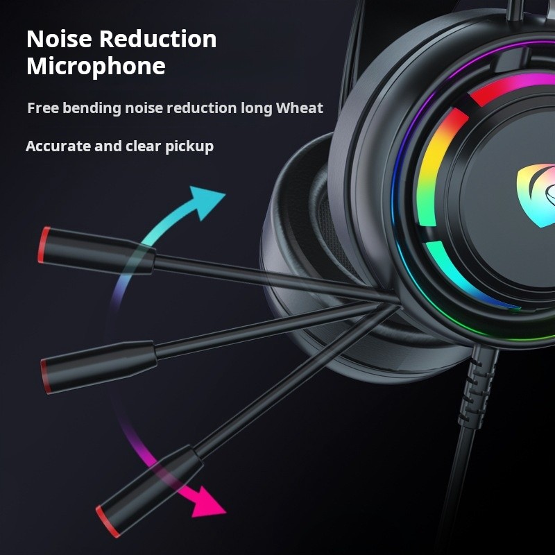 Gaming Headset Factory - 7.1 RGB Wired Noise Cancelling