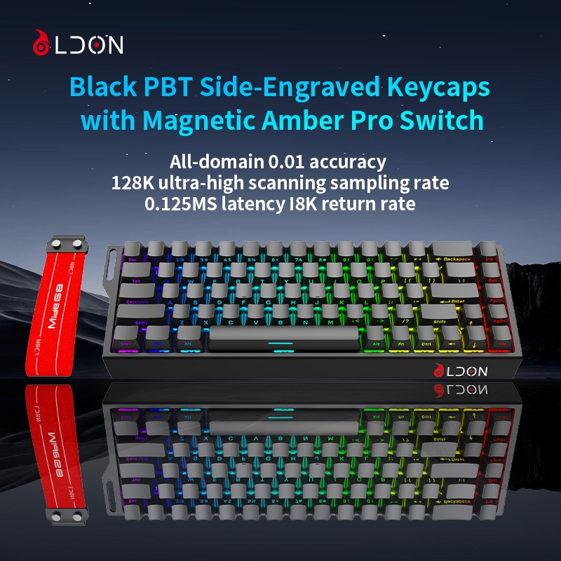 Gaming Keyboard Factory - LDON 68 Keys Aluminum Alloy