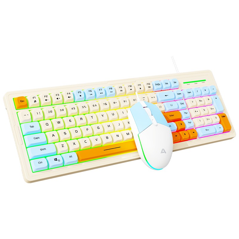 Keyboard Mouse Combo Factory - 2025 New Style ABS RGB