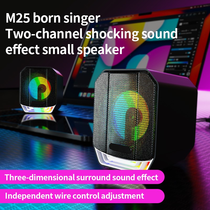 PC Speaker Manufacturer - AMZ Hotselling USB 2.0 Stereo