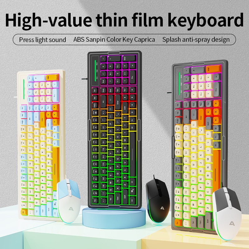 Keyboard Mouse Combo Factory - Km2000 Wired LED Backlight