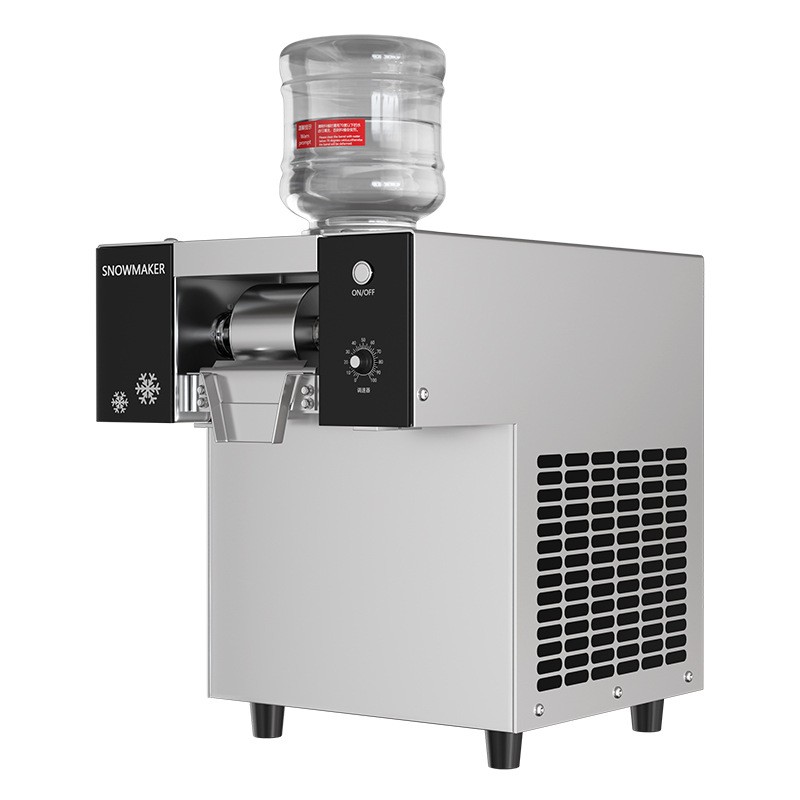 Commercial Street Vending Popular Milk Snowflake Fluffy Continuous Automatic Ice Crushers Shavers for Household and Hotel Use