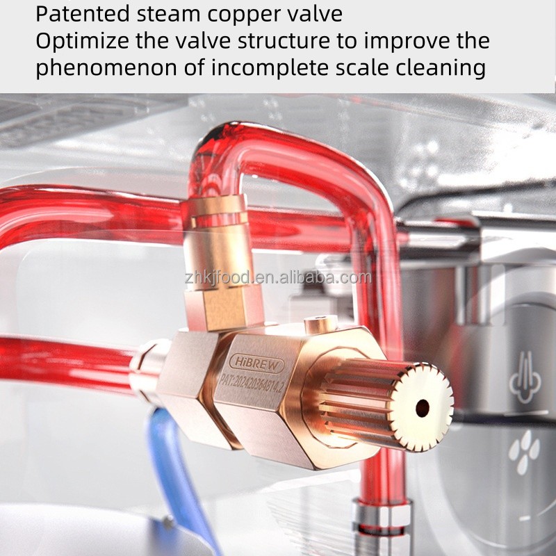 Italian H1B Full Semi-Automatic Capsule Coffee Machine for Home & Office with Integrated Electric Milk Foam Feature