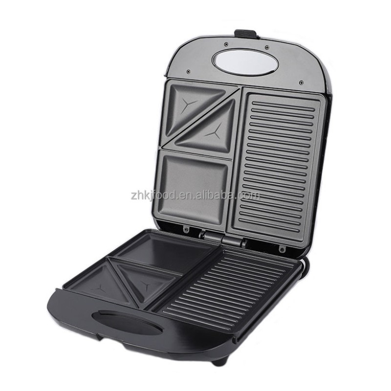 European-Standard 16-Hole Doughnut Breakfast Cake Pancake Machine Double-Door Heated Electric Griddle Large Household Hotels