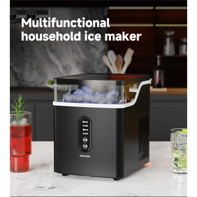 Custom Mini Ice Coffee Maker Small Automatic Electric Power Source for Household and Hotel Use for Foreign Trade