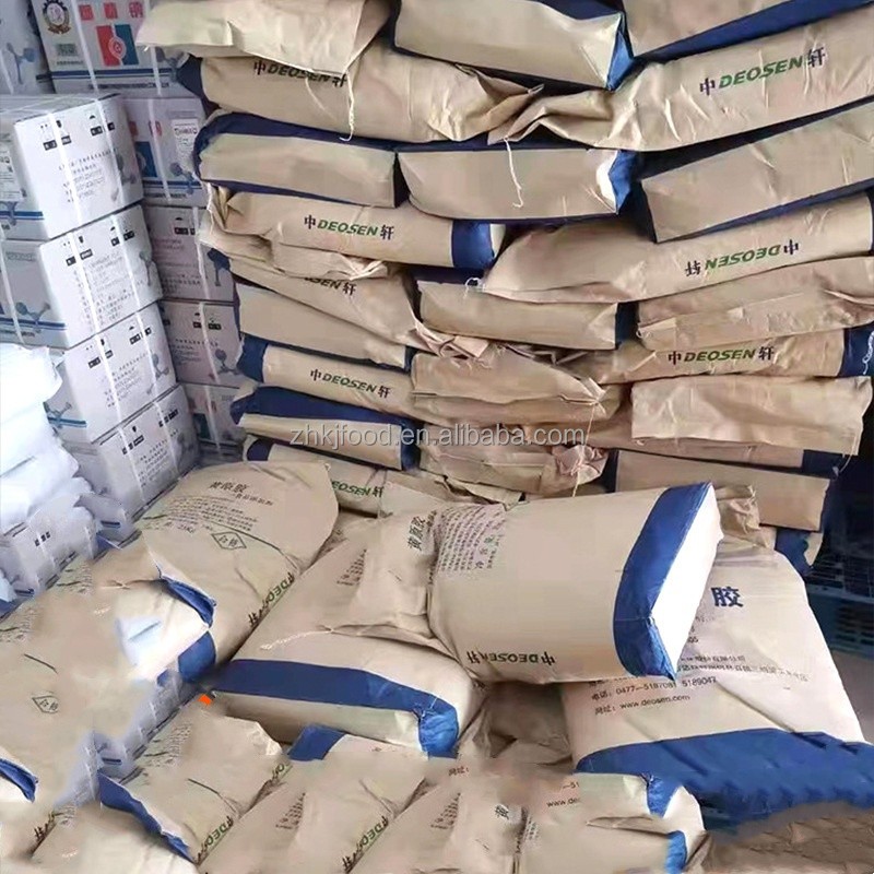 Zhongxuan Fufeng Meihua Brands Food Grade Xanthan Gum High Quality Stabilizers for Suspension Juice Chewing Gum Bases Drum Bag