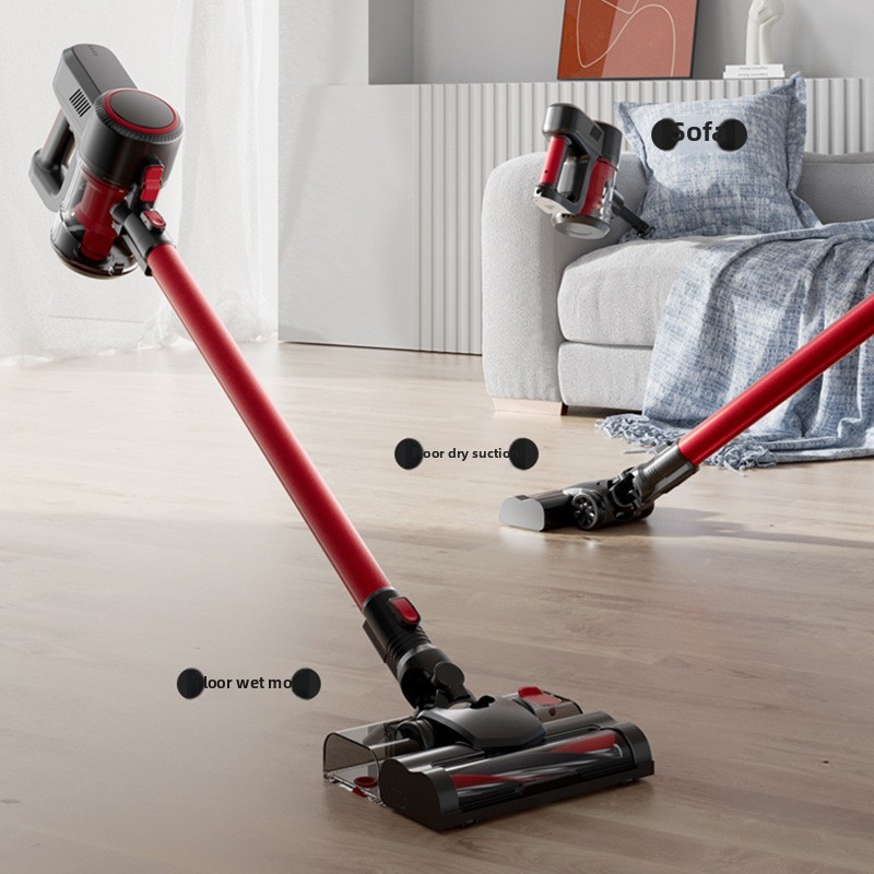 Manufacturer Custom Handheld Vacuum Cleaner for Home Use Large Suction Brushless Motor Dry Dust Mite Removal Electric Power