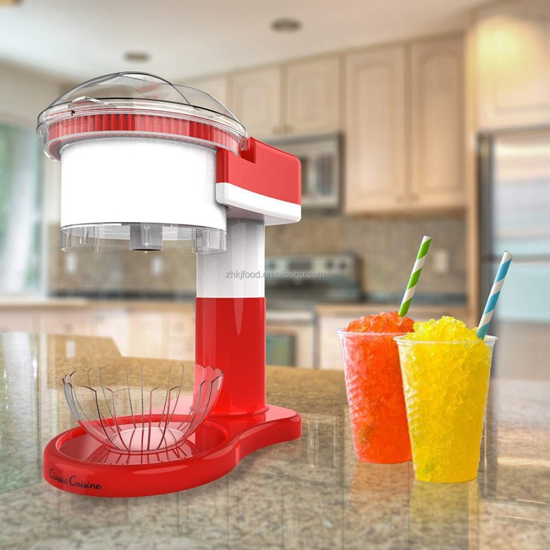 Manual Home Automatic Ice Cream and Shave Ice Machine for Children Household Use