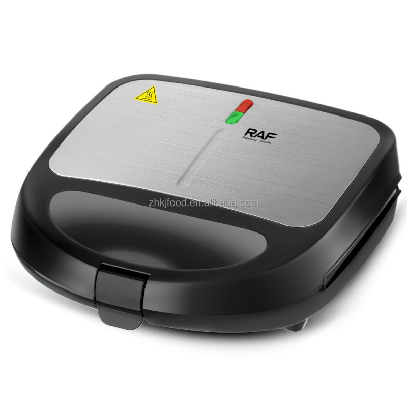 3-in-1 Detachable Panel Double-Sided Heating Breakfast Maker for Sandwich Bread Waffle Hotel Frying Pan Cross-Border