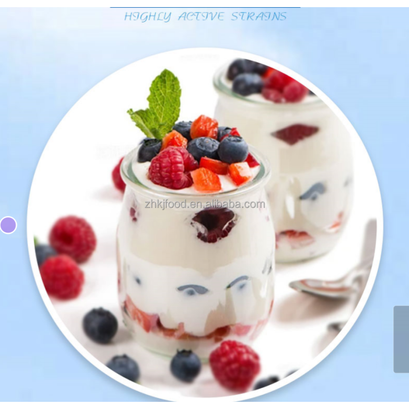 Vrum Yogurt Starter Culture Fermentation DIY Yogurt Solid Acid Milk Powder Strains Lactobacillus for Children Packaged in Bag