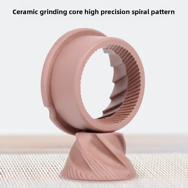 Portable Stainless Steel and Glass Housing Electric Coffee Grinder Handheld for Home Hotel Outdoor Use