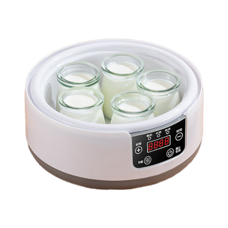 110V Manual Yogurt Maker Smart Stainless Steel Fermentation Machine Household Automatic Multi-Functional Rice Wine Natto Yogurt