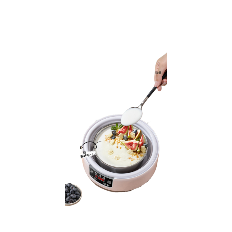 110V Manual Yogurt Maker Smart Stainless Steel Fermentation Machine Household Automatic Multi-Functional Rice Wine Natto Yogurt