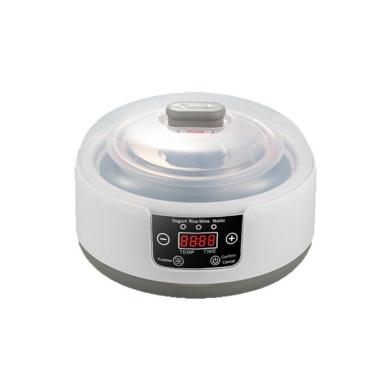 110V Manual Yogurt Maker Smart Stainless Steel Fermentation Machine Household Automatic Multi-Functional Rice Wine Natto Yogurt