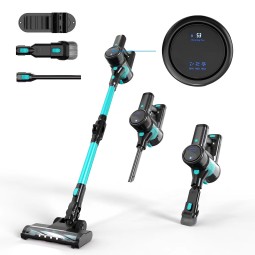 High-Power 250W Wireless Stick Vacuum Cleaner Convenient Vertical Handheld Design for Household Carpet Cleaning