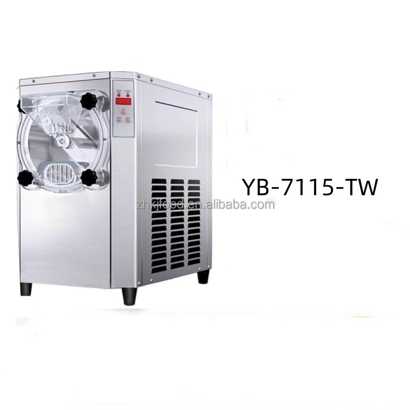 YB-7115-TW Commercial Automatic Hard Ice Cream Machine Electric Table Type Spherical Cultural Ice Cream Maker