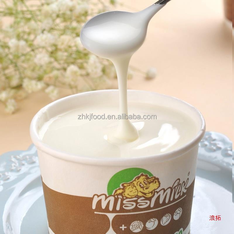 Commercial Solidified High Viscosity Yogurt Fermentation Strain Packaged in a Bag for Children