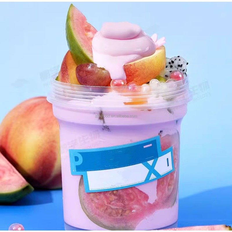 Commercial Solidified High Viscosity Yogurt Fermentation Strain Packaged in a Bag for Children