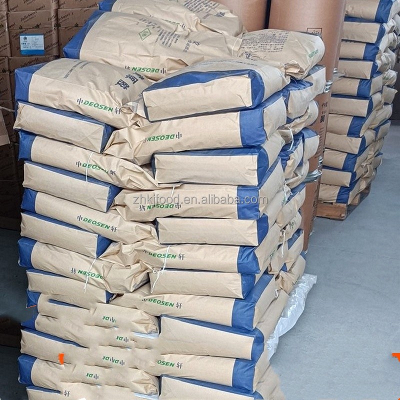 High Viscosity 99% Xanthan Gum Food Grade Stabilizer 25kg Original Package for Stock Food Beverage & Baking Thickener