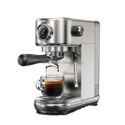 Italian H1B Full Semi-Automatic Capsule Coffee Machine for Home & Office with Integrated Electric Milk Foam Feature