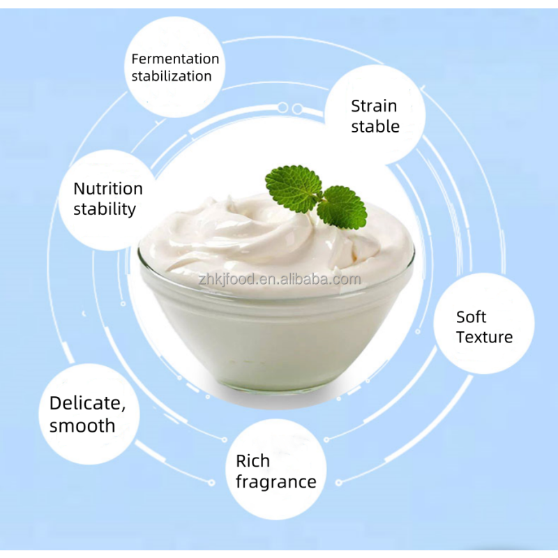 Vrum Yogurt Starter Culture Fermentation DIY Yogurt Solid Acid Milk Powder Strains Lactobacillus for Children Packaged in Bag