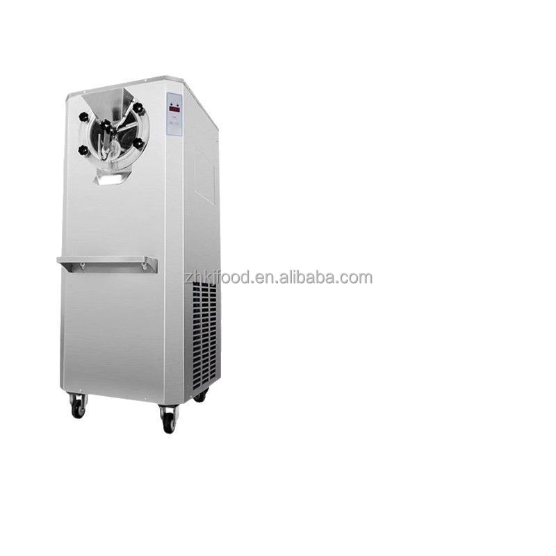 HB-618 Commercial Automatic Stainless Steel Hard Ice Cream Machine Table Type Spherical Cultural Electric Power Source