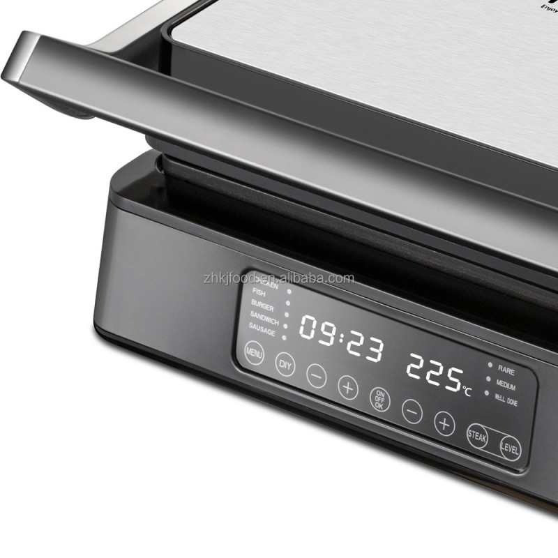 European British Standard Breakfast Machine Cross-Border Two-in-One Sandwich Waffle Smart Display Electric Detachable for