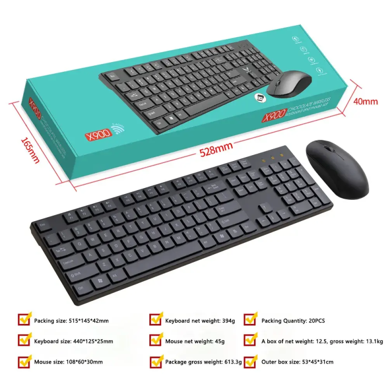 Keyboard Set Manufacturer - 2.4G Wireless Keyboard
