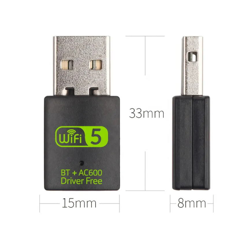 BT Adapter Manufacturer - 600Mbps 5Ghz 2 in 1