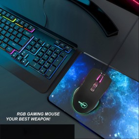 Gaming Mouse Factory - Wired Programmable 7 Buttons RGB