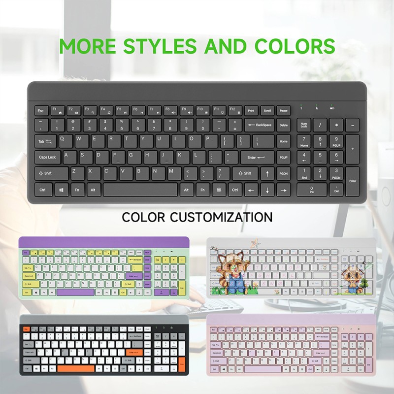 Keyboard Mouse Combo Factory - Umila BT 2.4G Wireless Mini