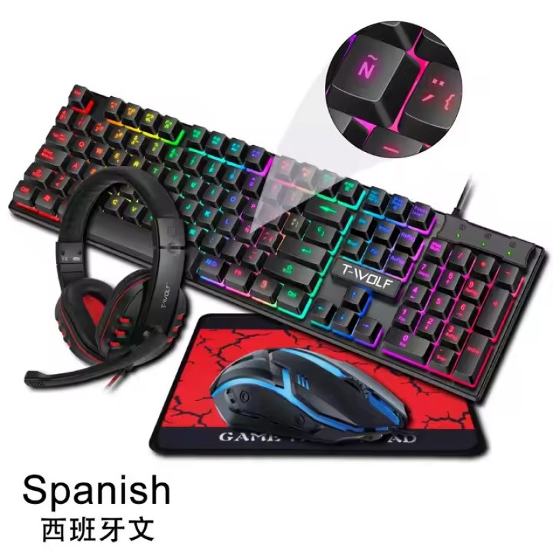Gaming Set Supplier - Russian Spanish 4-in-1 Gaming