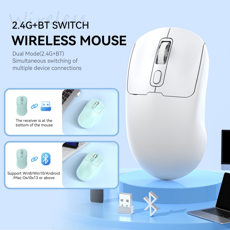 Gaming Mouse Supplier - Ergonomic Dual-Mode 2.4G