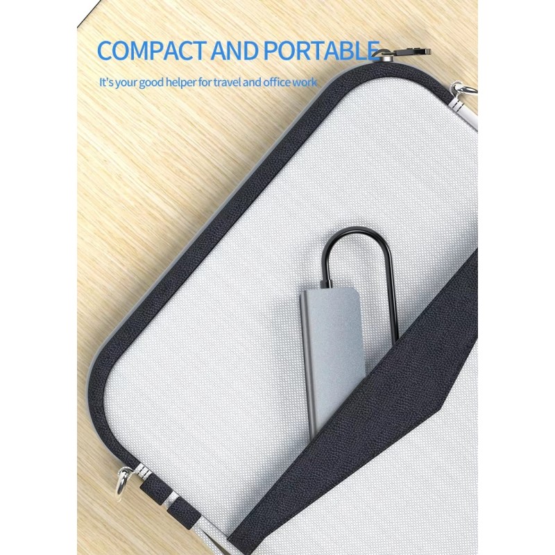 6-in-1 Hub Factory - USB-C Hub 6 in 1 Type-C