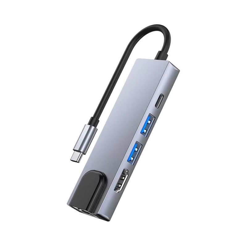 Type-C Adapter Manufacturer - 5IN1 USB C Hub Type C