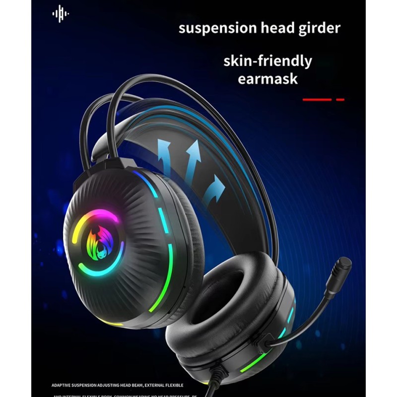 RGB Headset Manufacturer - New Arrival RGB Wired